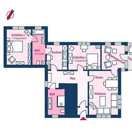 Rose شقة *